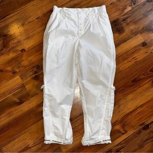 Free People White Memorize Me High waist Pants L